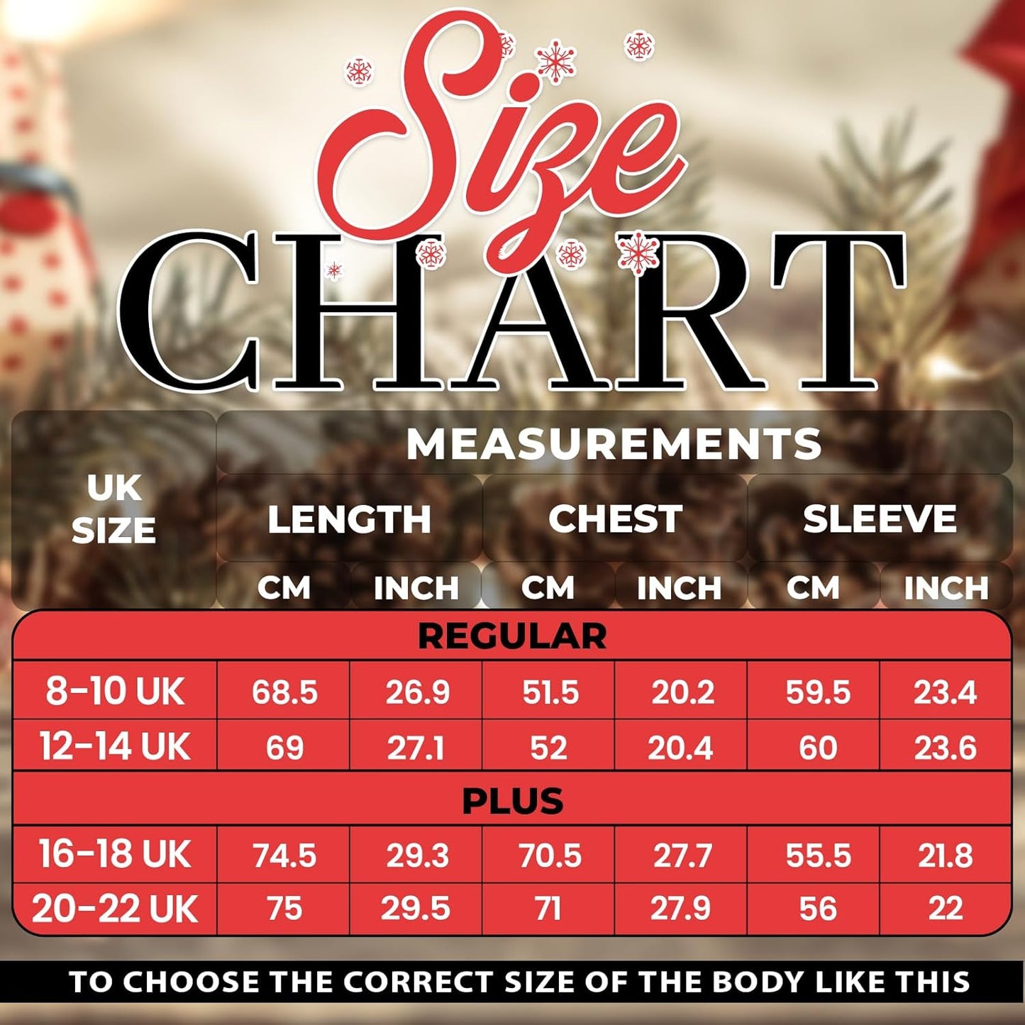 Womens Christmas Long Sleeve Pullover Hoodie Xmas Printed Sizes 8-22