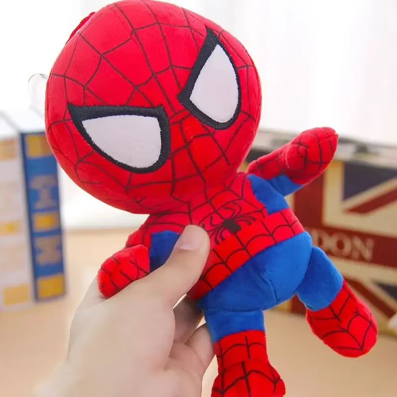27Cm Man Spidermaned Plush Toys Movie Dolls Marvel Avengers Soft Stuffed Hero Captain America Iron Christmas Gifts for Kids