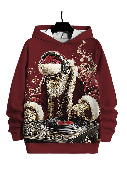 New Arrival Personality Hoodies Christmas Printed Pullover Men Women Casual Oversized Hooded Sweatshirts Cool Hoodie