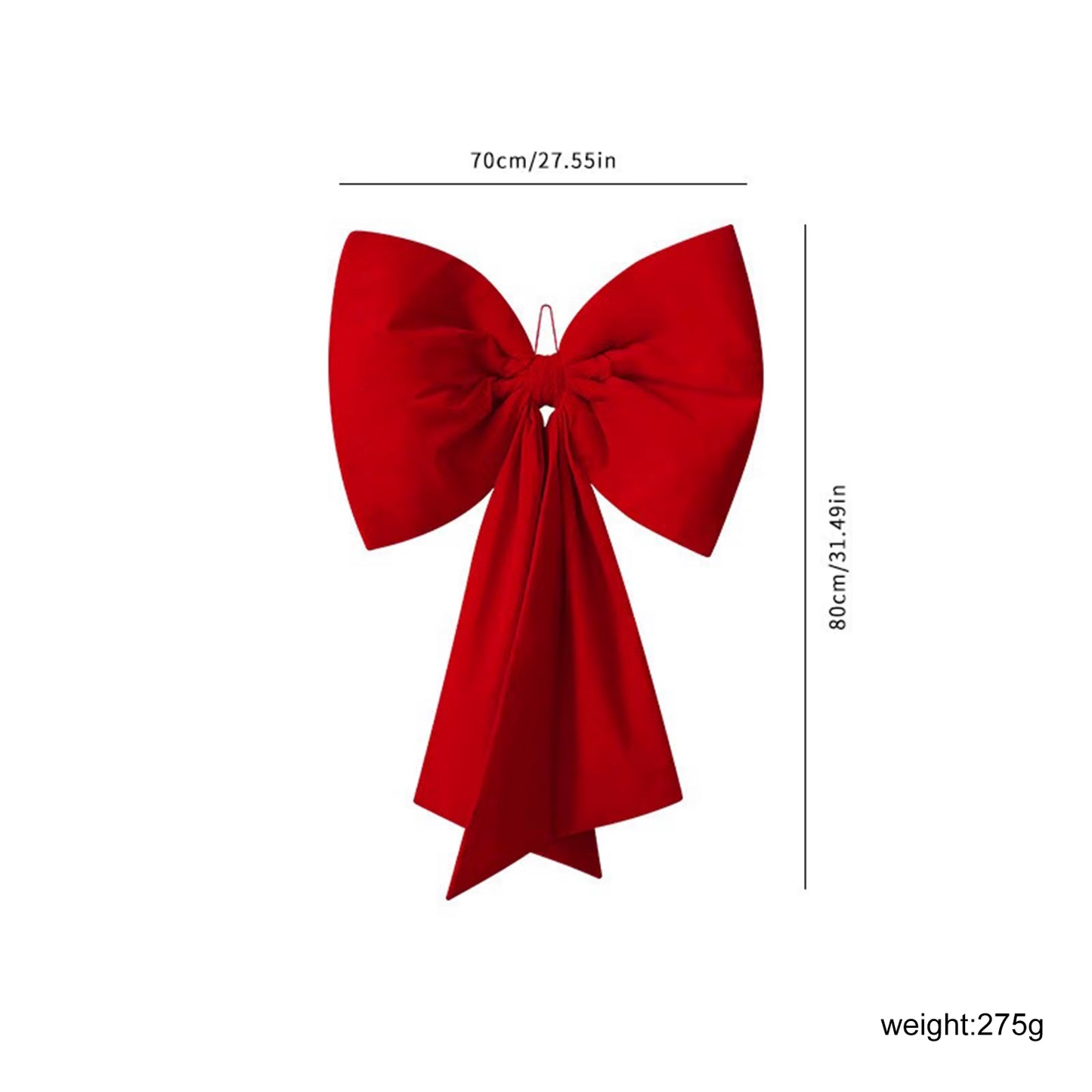 2025 Christmas Decorative Large Bow, Christmas Decorative Bows, for Christmas Tree Decoration, Front Doors, Outdoor Activities