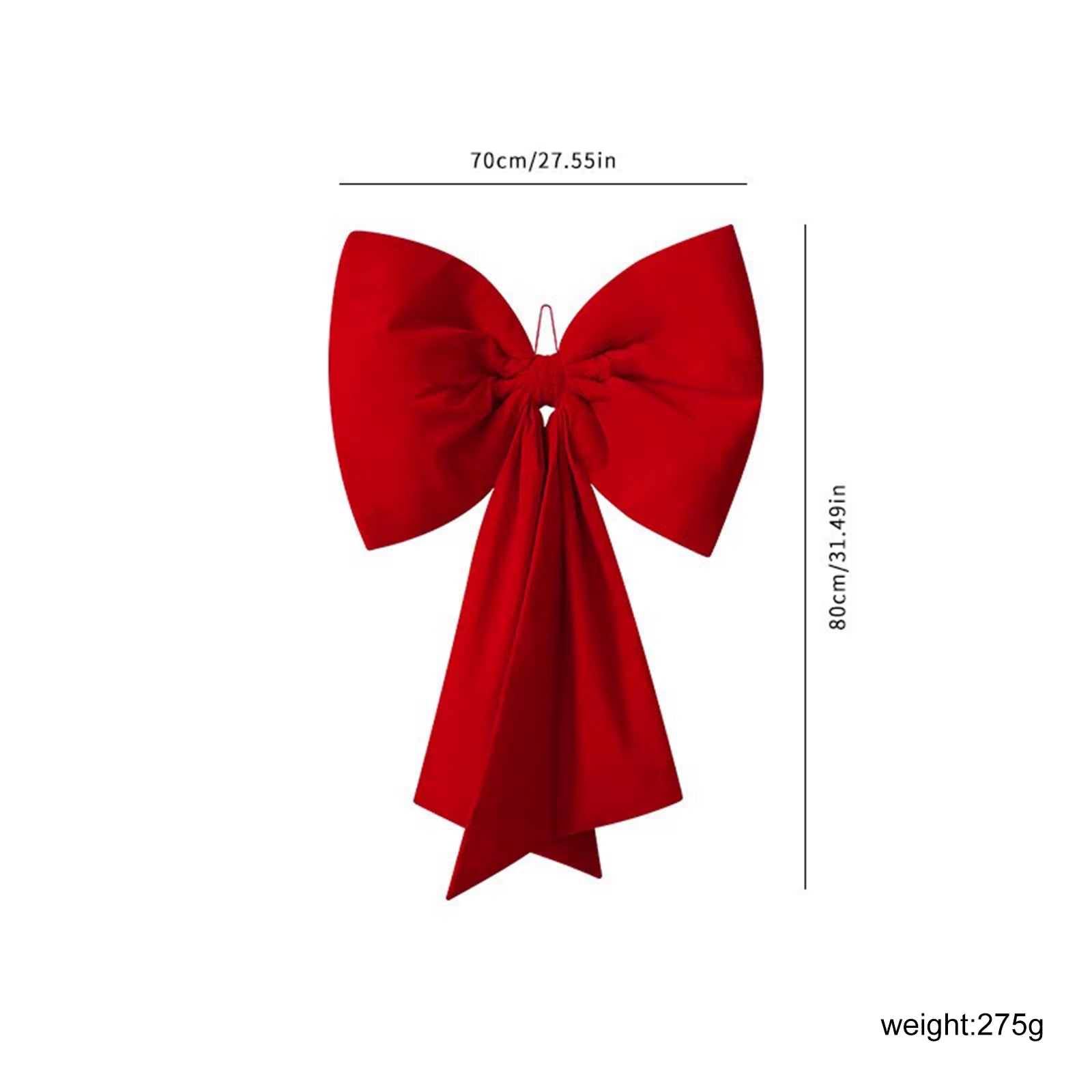 2025 Christmas Decorative Large Bow, Christmas Decorative Bows, for Christmas Tree Decoration, Front Doors, Outdoor Activities
