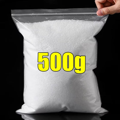 Artificial Snow Powder DIY Fake Snowpowder Fluffy Snowflakes Christmas New Year Party Home Decoration Winter Scene Prop Supplies