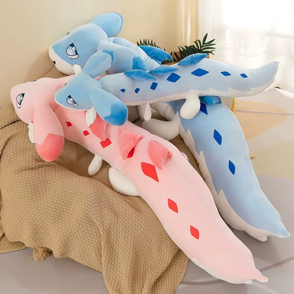 Plush Pink Pillow Palworld Chillet Bolster Stuffed Toy Kawaii Grizzbolt Anime Peripheral Cloth Doll Stuffed Decor Modle Kid Gift