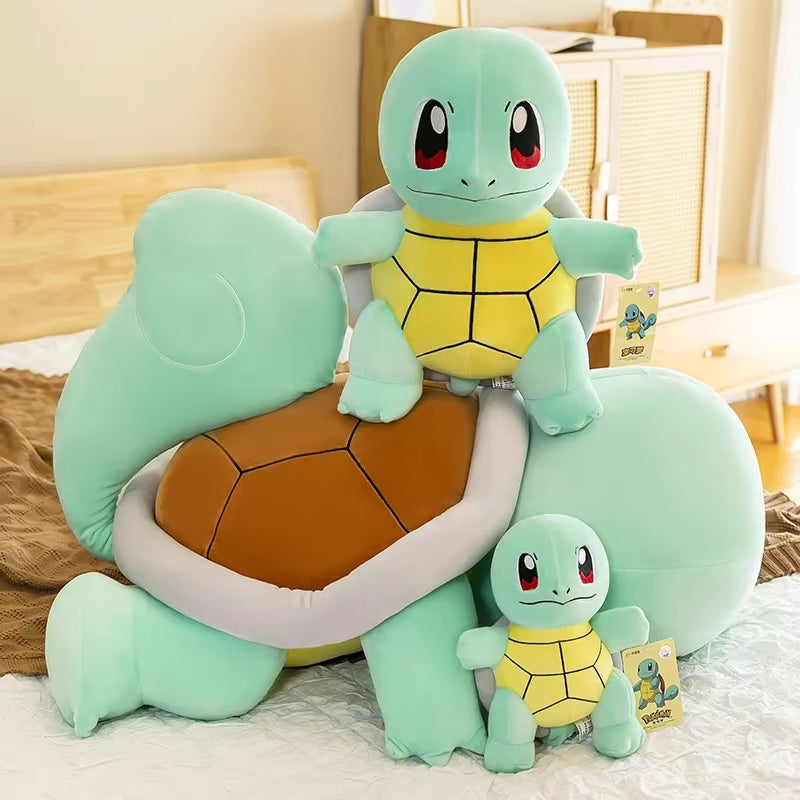 45Cm Squirtle Plush Doll Big Size Pokemon Plush Toys Kawaii Stuffed Toys Cute Turtle Pillow Christmas Gift Toys for Boys Girls