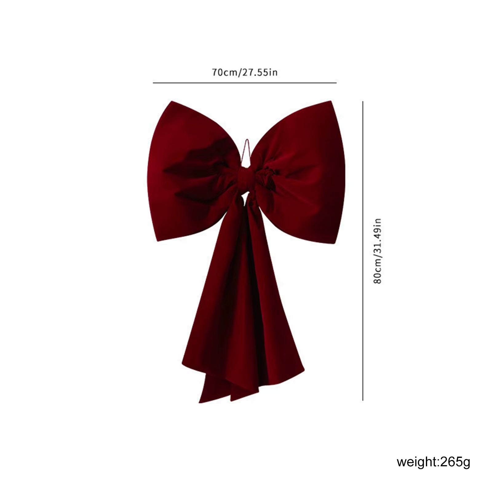 2025 Christmas Decorative Large Bow, Christmas Decorative Bows, for Christmas Tree Decoration, Front Doors, Outdoor Activities