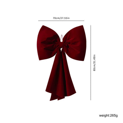 2025 Christmas Decorative Large Bow, Christmas Decorative Bows, for Christmas Tree Decoration, Front Doors, Outdoor Activities