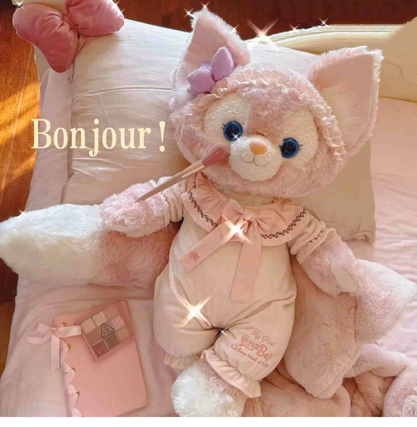 40Cm  Cartoon Characters Linabell Stellalou Pajama Doll Cute Little Fox Toy Doll Boutique Kid Gifts
