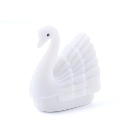 1Piece Lovely Swan Jewelry Box Velvet Wedding Ring Box Necklace Display Box Swan Gift Box Container Case for Jewelry Packaging