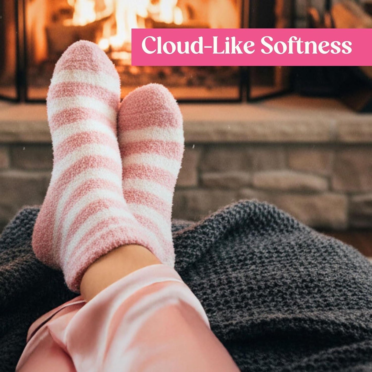 Hot Water Bottle Gift Set - Christmas Presents for Women, Includes Pink 1L Hot Water Bottle with Socks, Mug, Candle, Eye Mask, and Colouring Book with Pencil - Gifts for Women