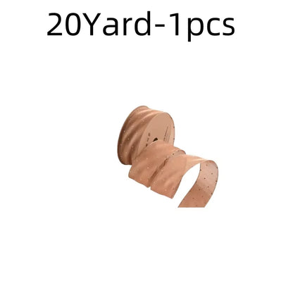 20Yards 4CM Silver Dots Organza Gauze Packaging Ribbon Tape Flower Gift Box Wrap Bow DIY Wedding Christmas Party Decoration