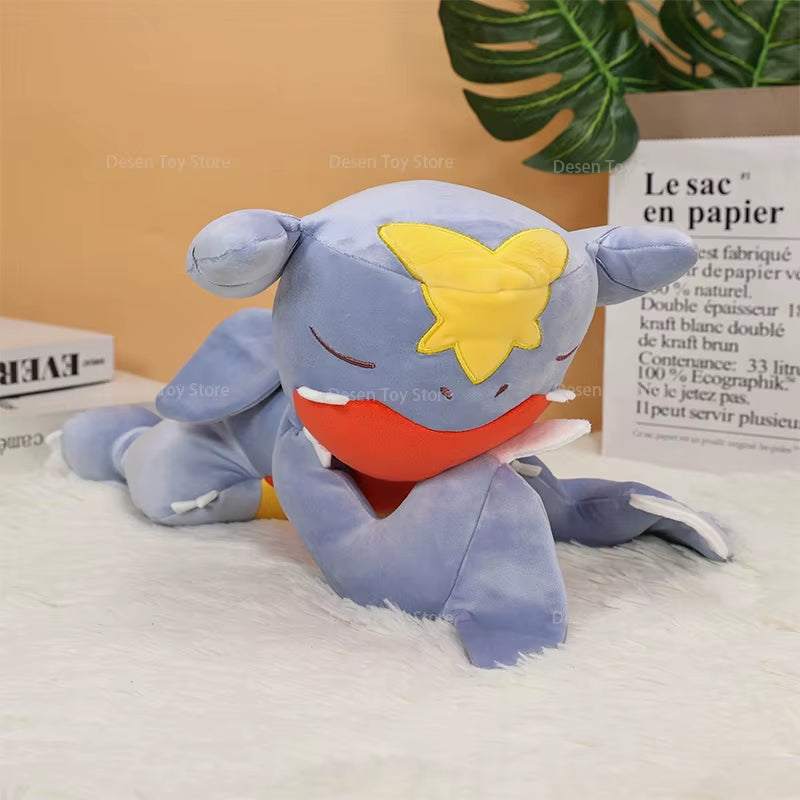 Big Size Pokemon Garchomp Sleeping Plush Pillow Cushion Animal Stuffed Toy Bedroom Sofa Dolls Gifts