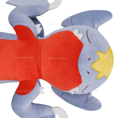 Big Size Pokemon Garchomp Sleeping Plush Pillow Cushion Animal Stuffed Toy Bedroom Sofa Dolls Gifts
