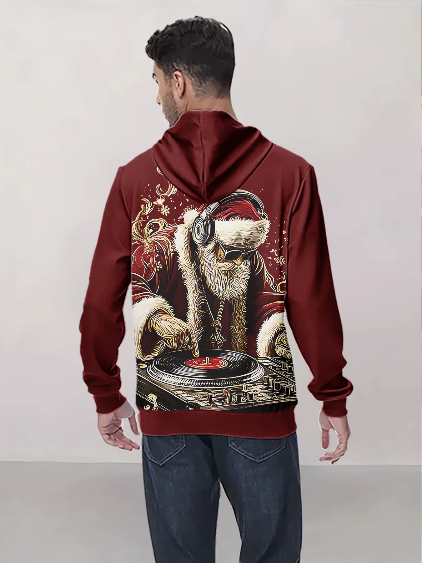 New Arrival Personality Hoodies Christmas Printed Pullover Men Women Casual Oversized Hooded Sweatshirts Cool Hoodie