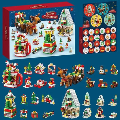2026 Christmas Advent Calendar Gift Box Christmas Tree Train 24Days Countdown Christmas Calendar Box New Year Navidad Gift