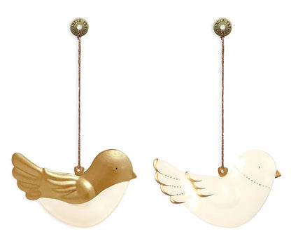 Nordic Denmark'S Same Christmas Tree Decoration Pendant Soldier Angel Double Sided Iron Sheet Metal Pendant Christmas Decor