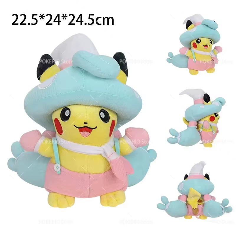 New Pokemon Plush Christmas Charizard Charmander Kawaii Halloween Pikachu Anime Pokemon Stuffed Plush Dolls Kids Gifts
