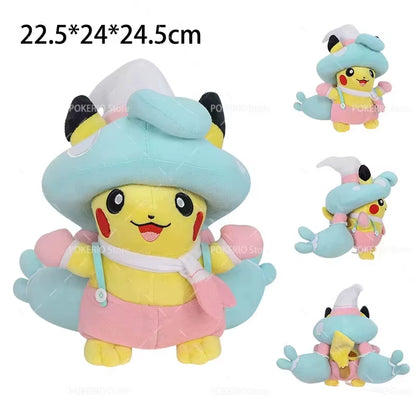 New Pokemon Plush Christmas Charizard Charmander Kawaii Halloween Pikachu Anime Pokemon Stuffed Plush Dolls Kids Gifts