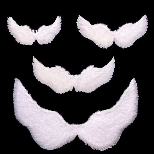 1Pcs Child Adult Angel Feather Wing Show Fairy Costume Cosplay Props Party Wedding Birthday Gift Halloween Decoration Christmas