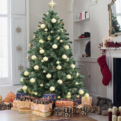 Christmas Wrapping Paper - Kraft Paper - 5 X 3M Xmas Wrapping Paper Rolls for Gifts Boxes Festival Winter Decorations - 43.2 Wide