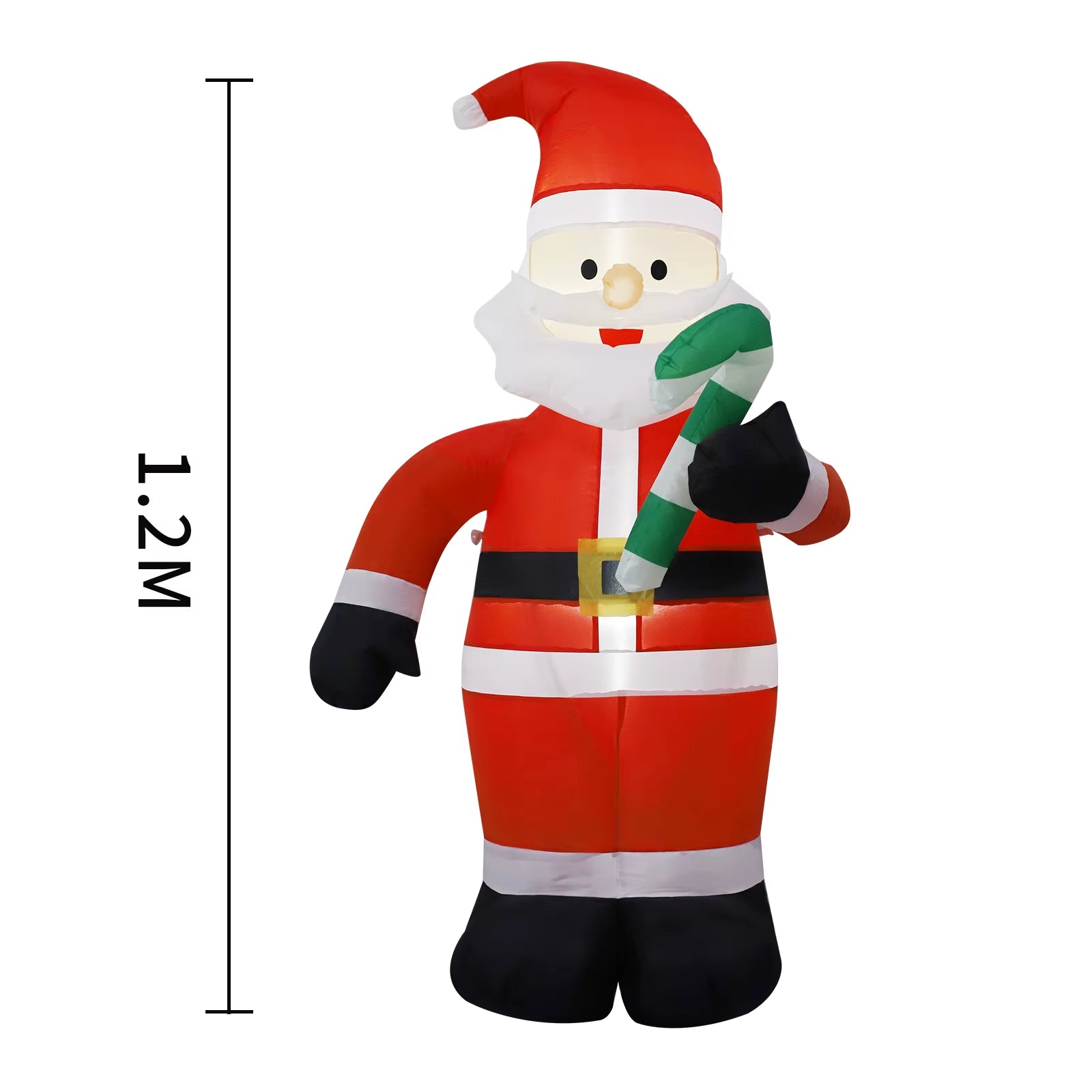 2025 Christmas Inflatables 8FT 245Cm Glowing Climbing Santa Claus with LED Outdoor Home Cafe Decoration Party Yard Xmas Decor