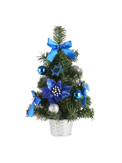 20/30/40Cm Christmas Tree Home Bedroom Party Decorations Artificial Christmas Tree Children DIY Handicraft 2025 New Year Gift