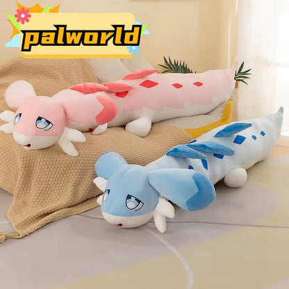 Plush Pink Pillow Palworld Chillet Bolster Stuffed Toy Kawaii Grizzbolt Anime Peripheral Cloth Doll Stuffed Decor Modle Kid Gift