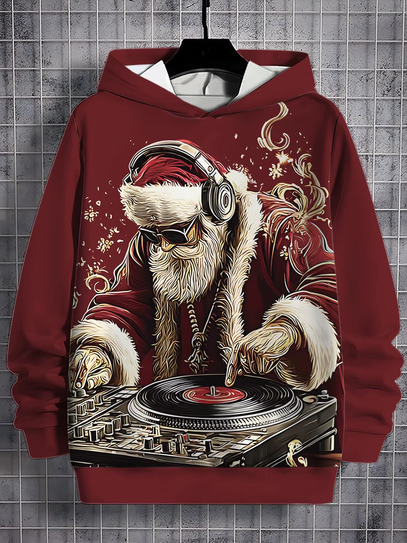 New Arrival Personality Hoodies Christmas Printed Pullover Men Women Casual Oversized Hooded Sweatshirts Cool Hoodie