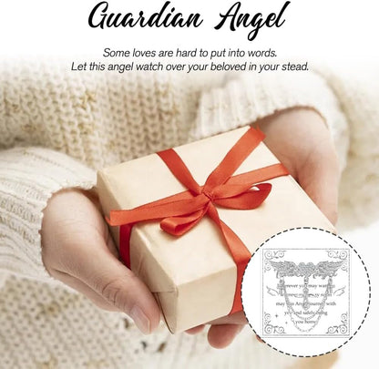 Brooch Guardian Angel Gifts for Women Christmas Gifts Ideas Birthday Gift for Nan Mum Friends Sister Christian Christening Gift for Girls Her Hijab Pins Guardian Angel Brooches for Women Uk