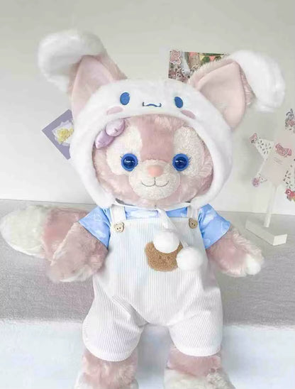 40Cm  Cartoon Characters Linabell Stellalou Pajama Doll Cute Little Fox Toy Doll Boutique Kid Gifts