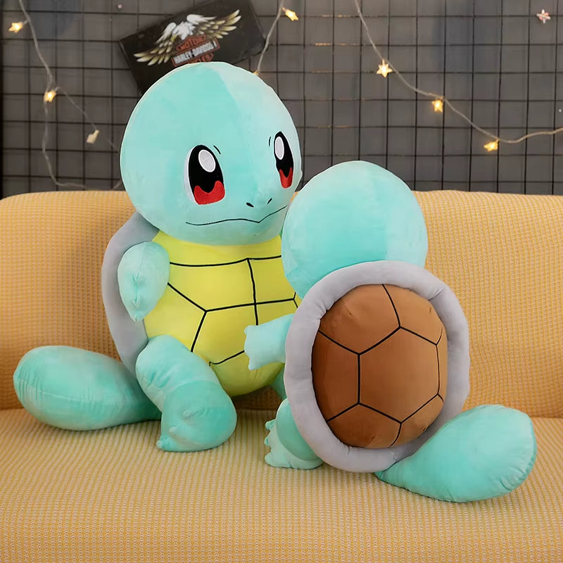 45Cm Squirtle Plush Doll Big Size Pokemon Plush Toys Kawaii Stuffed Toys Cute Turtle Pillow Christmas Gift Toys for Boys Girls