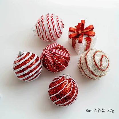 50Cm Large Christmas Candy Canes Christmas Spheres Tree Lollipop Decoration Ornaments Decorative for Home Party Decor Xmas Gift