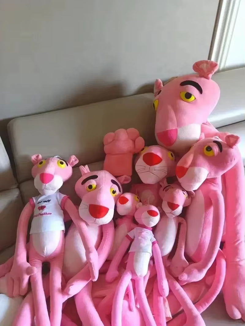 Cartoon Disney Cute Pink Panther Plush Doll Toy Plush Anime Toy Soft Cute Cloth Doll Kid Pillow Adult Children Birthday Toy Gift