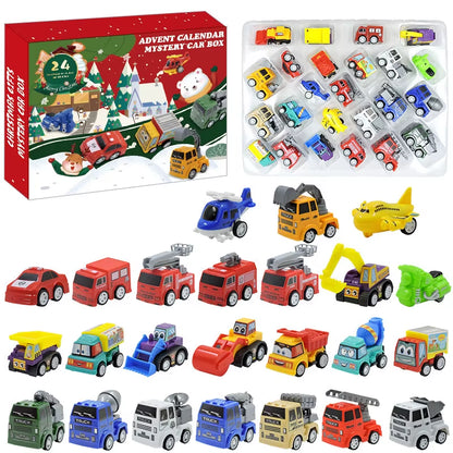 2026 Christmas Advent Calendar Gift Box Christmas Tree Train 24Days Countdown Christmas Calendar Box New Year Navidad Gift