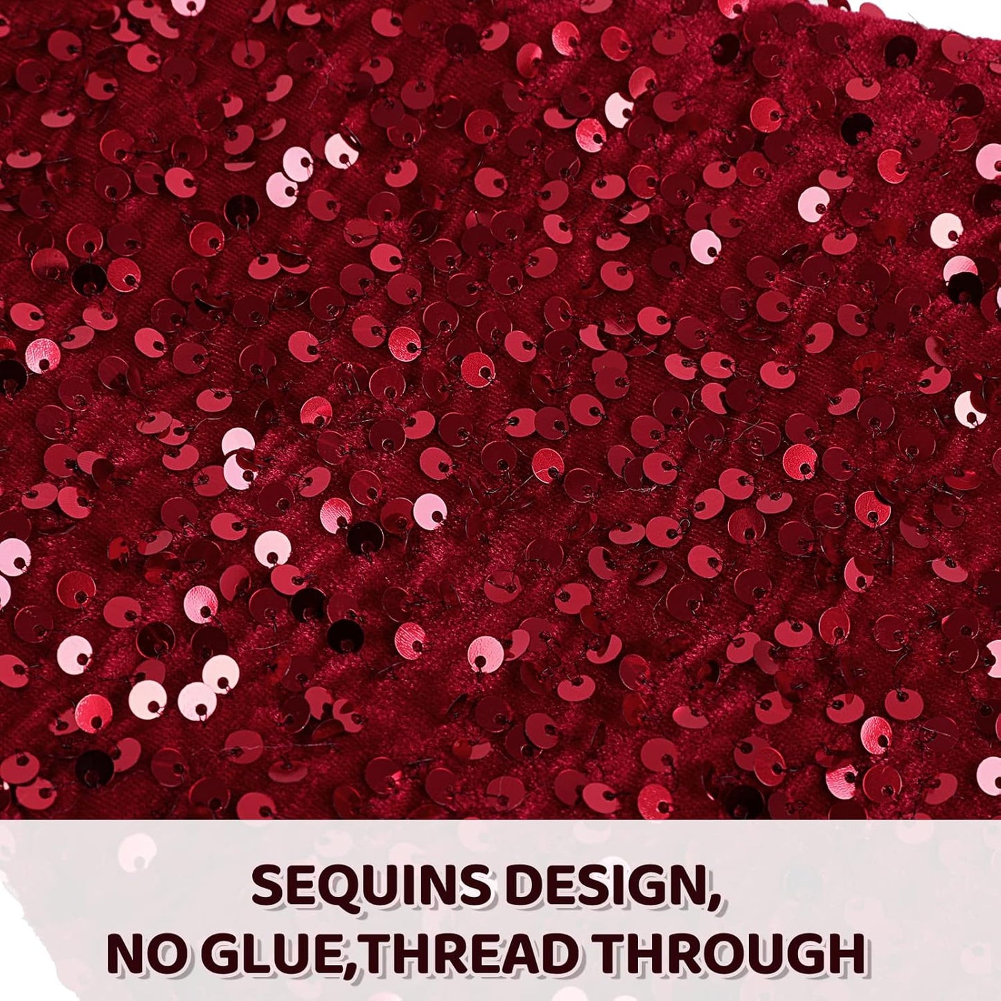 Red Santa Hat Christmas Hat for Adult Luxury Plush Xmas Hat with a Pompom for Men and Women,Red