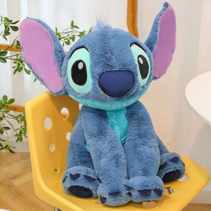 40/50CM Anime Cartoon Disney'S Lilo & Stitch Kawaii Girl Plush Dolls Cute Angel Large Plush Toys Girl'S Christmas Birthday Gifts