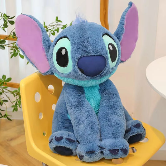 40/50CM Anime Cartoon Disney'S Lilo & Stitch Kawaii Girl Plush Dolls Cute Angel Large Plush Toys Girl'S Christmas Birthday Gifts