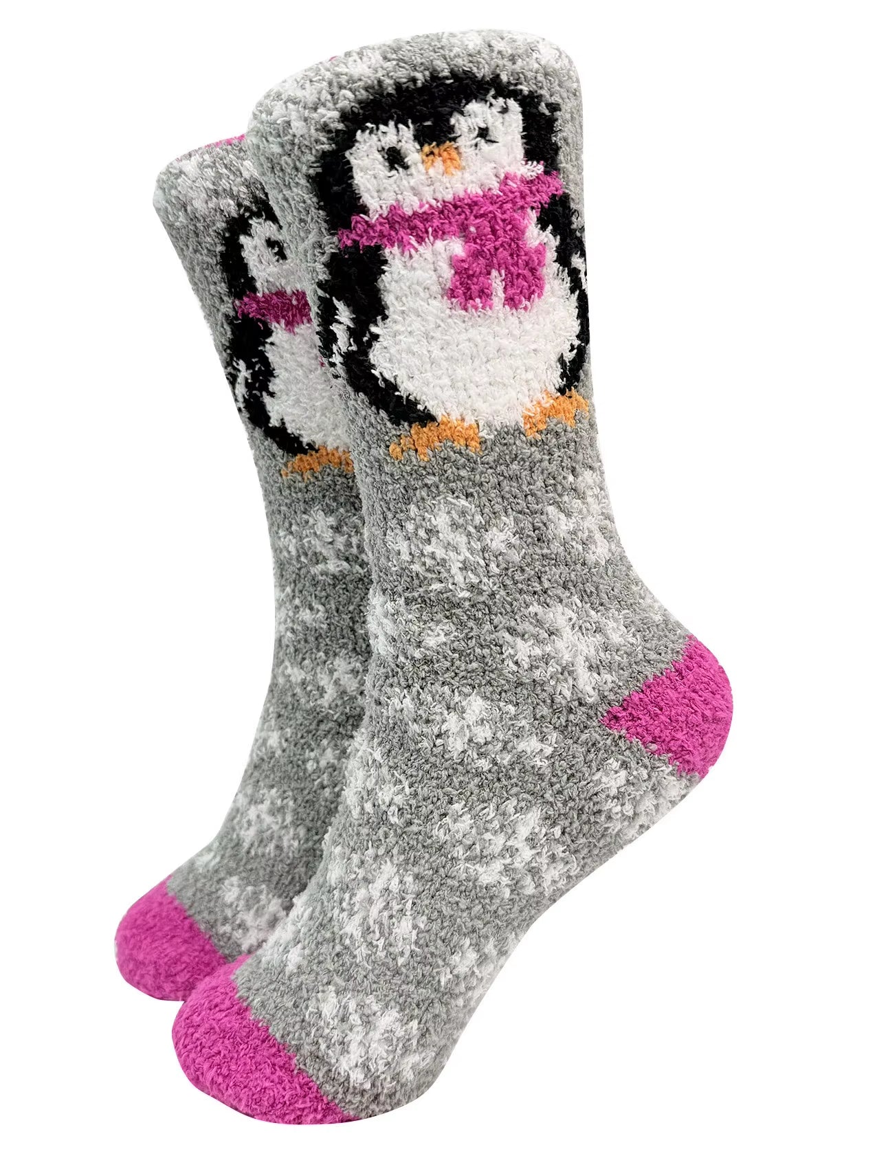 Christmas Fuzzy Socks Women, Warm Fluffy Christmas Socks Adults Christmas Gifts Winter Thermal Christmas Holiday Socks Warm Sock