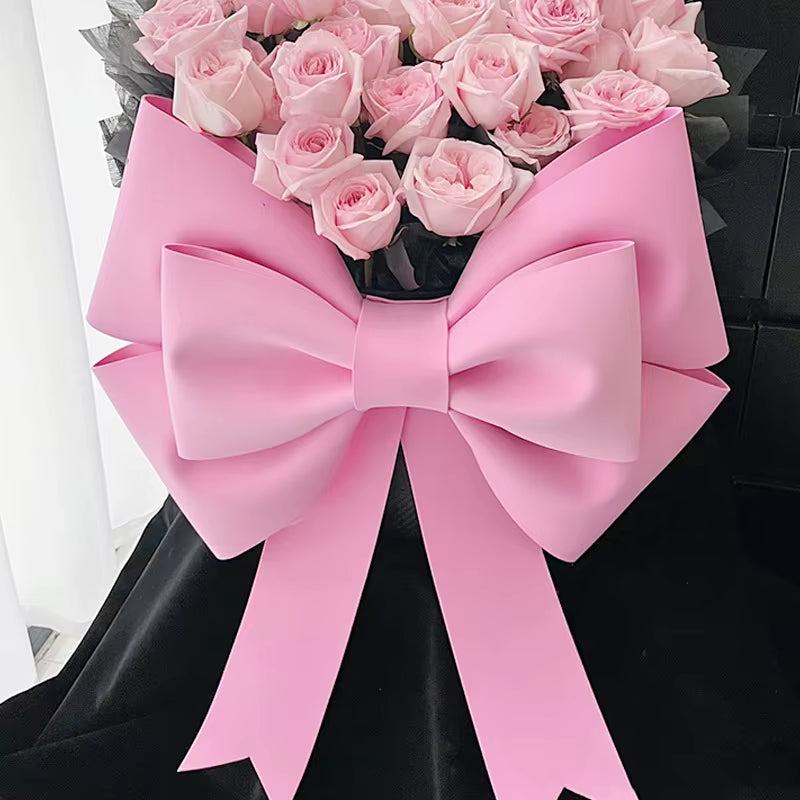 75/100CM Giant Bow EVA Big Bowknot Sponge Paper DIY Handmade Material Package for Wedding Arch Bridal Party Christmas Decorprop