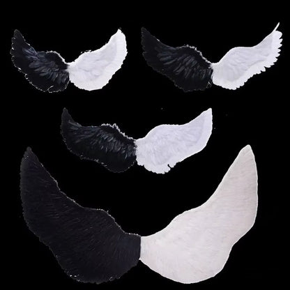 1Pcs Child Adult Angel Feather Wing Show Fairy Costume Cosplay Props Party Wedding Birthday Gift Halloween Decoration Christmas