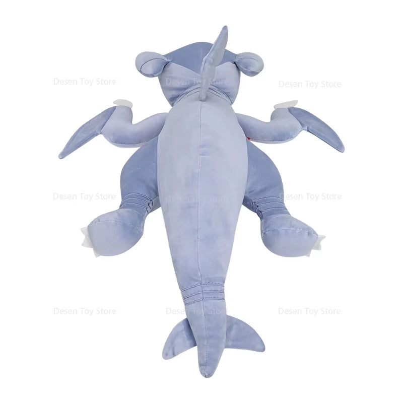 Big Size Pokemon Garchomp Sleeping Plush Pillow Cushion Animal Stuffed Toy Bedroom Sofa Dolls Gifts