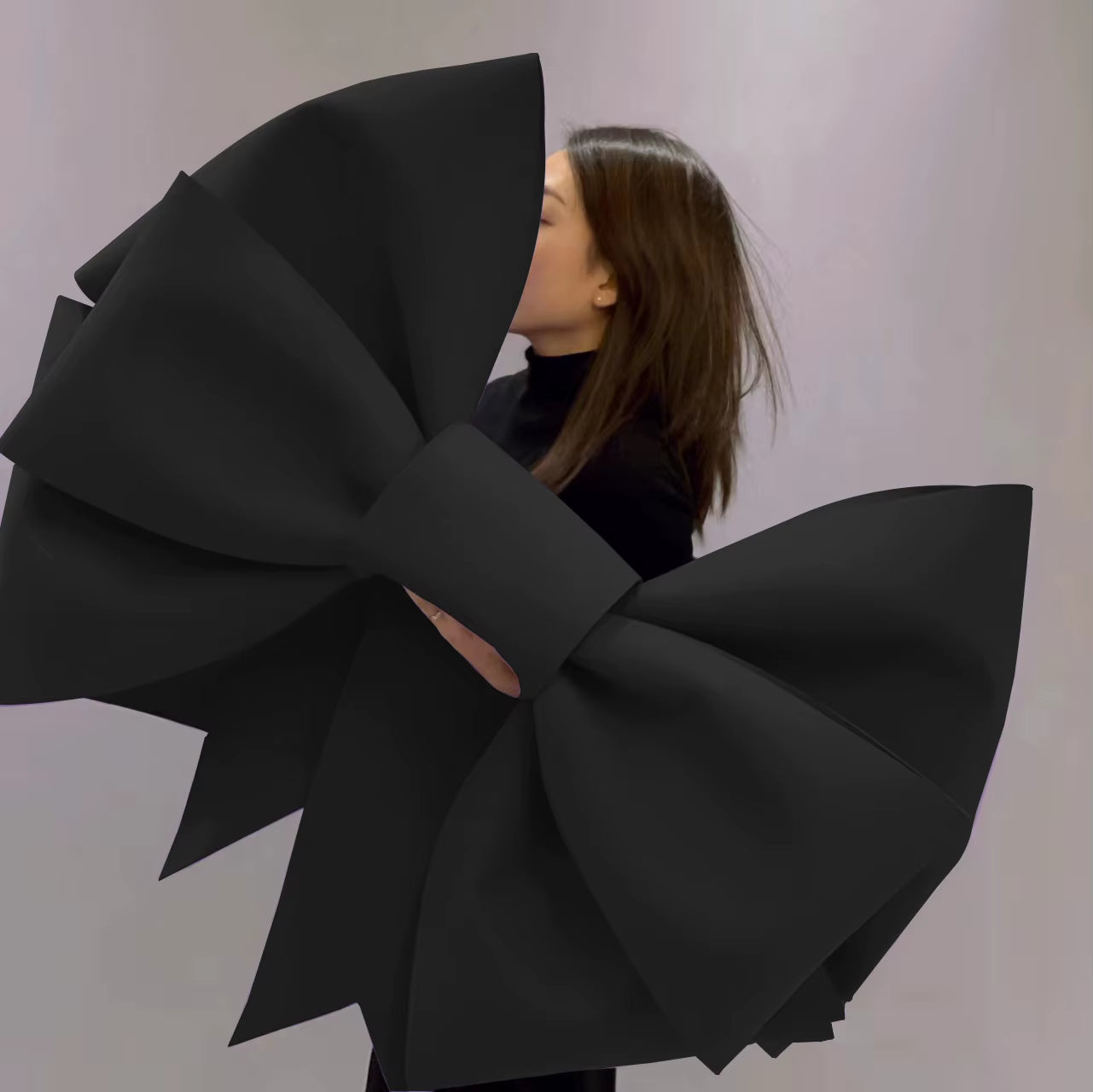 75/100CM Giant Bow EVA Big Bowknot Sponge Paper DIY Handmade Material Package for Wedding Arch Bridal Party Christmas Decorprop