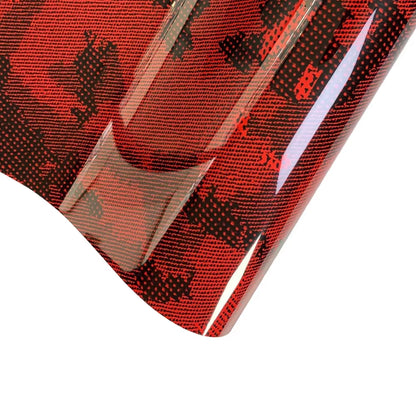 Red Series Car Sticker Vinyl Wrap for Motorcycle Vinyls High Glossy PET Adhesive Vinyl Carbon Fiber Christmas Car Wrapping Film