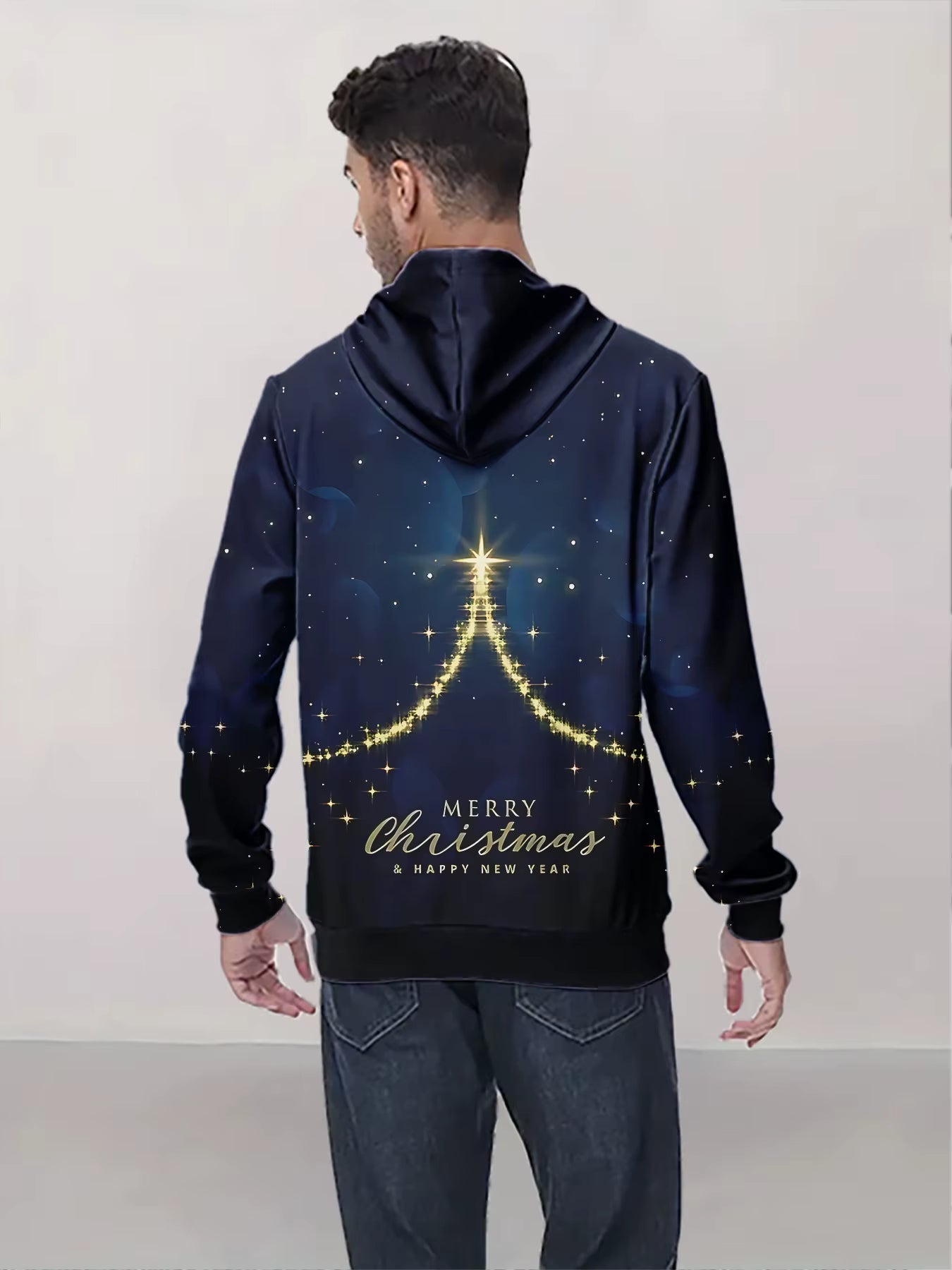 New Arrival Personality Hoodies Christmas Printed Pullover Men Women Casual Oversized Hooded Sweatshirts Cool Hoodie