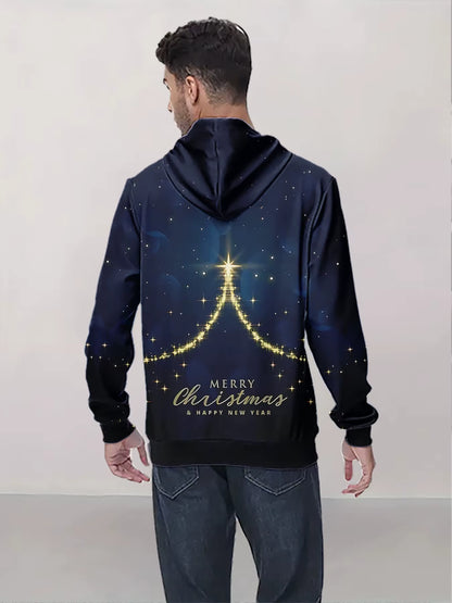 New Arrival Personality Hoodies Christmas Printed Pullover Men Women Casual Oversized Hooded Sweatshirts Cool Hoodie
