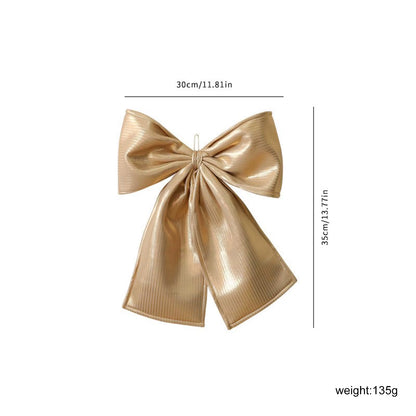 2025 Christmas Decorative Large Bow, Christmas Decorative Bows, for Christmas Tree Decoration, Front Doors, Outdoor Activities