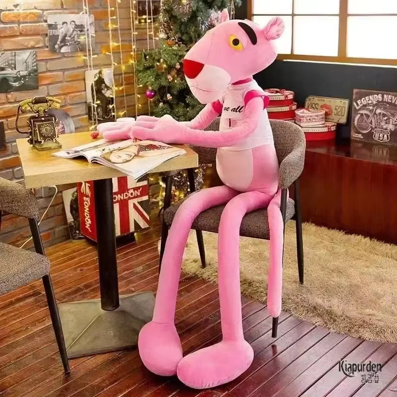 Cartoon Disney Cute Pink Panther Plush Doll Toy Plush Anime Toy Soft Cute Cloth Doll Kid Pillow Adult Children Birthday Toy Gift