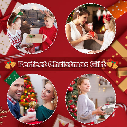 10 Pairs Christmas Earrings Christmas Drop Dangle Earrings for Women Jewellery Set Gifts for Women Girls Kids Xmas Party Decoration Costume