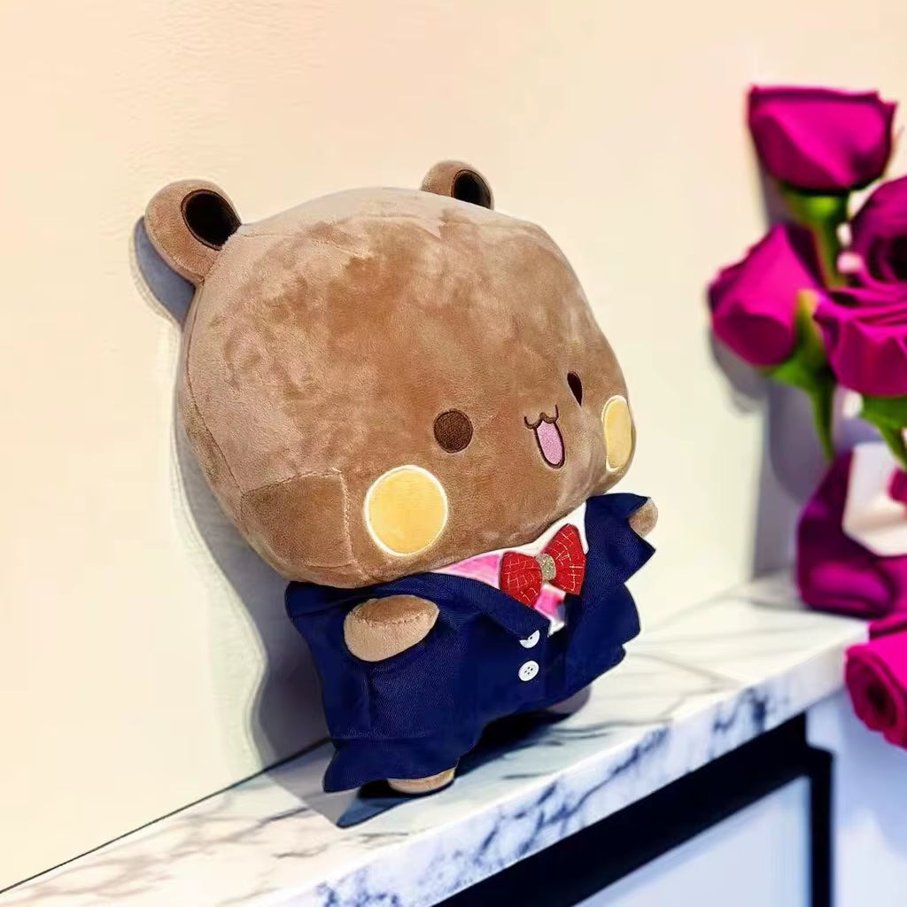 Bubu Wedding Dress Version Panda Plush Cartoon Peripheral Panda Bear Doll Kawaii Stuffed Soft Pillow Toy Children Xmas Gifts