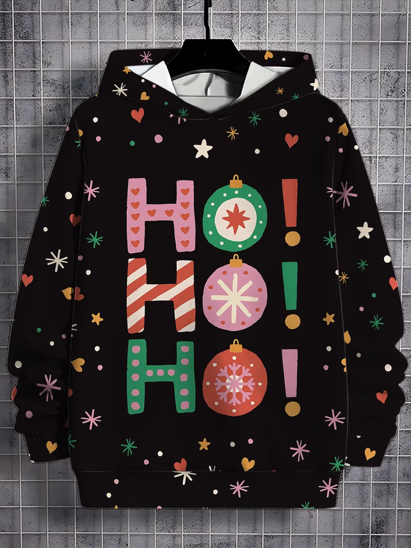 New Arrival Personality Hoodies Christmas Printed Pullover Men Women Casual Oversized Hooded Sweatshirts Cool Hoodie