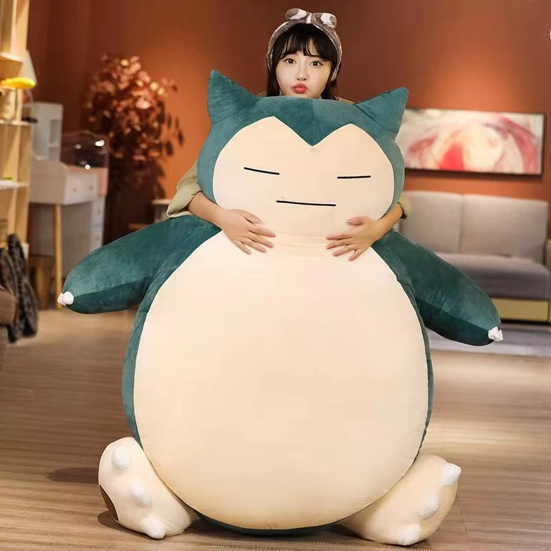 200/150Cm  Giant Snorlax Plush Toys Kawaii Soft Snorlax Leather Shell Plushie NO Filling Pillow Gifts for Children Pokemon